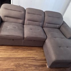 Sofa L Shape Couch In Good Condition 