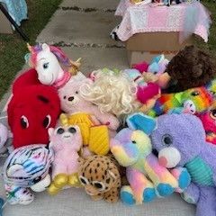 Stuffed Animals & Books Sale