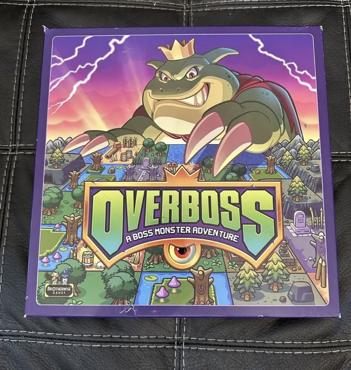 Overboss A Boss Monster Adventure Board Game Incomplete Missing One Desert Token