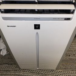 Sharp Portable Air Conditioner/ Ion Generator 10,500 BTU 