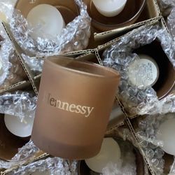 Hennessy Candles Lot Man Cave Bar 