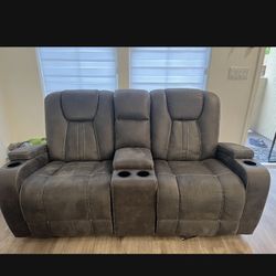 Viking Manual Recliner / Rocker Loveseat 