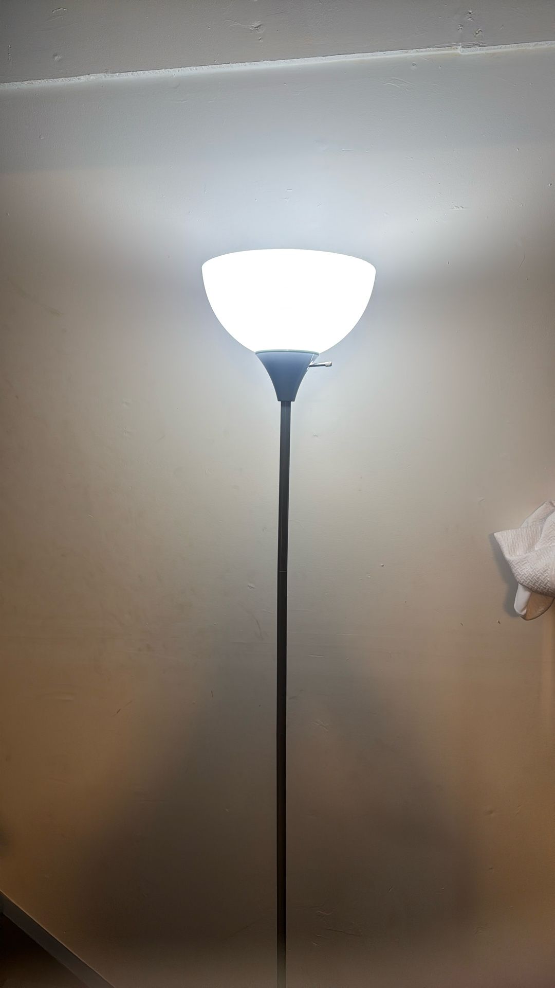 Grey Standing Lamp