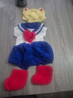 Sailor Moon Baby Crochet Costume