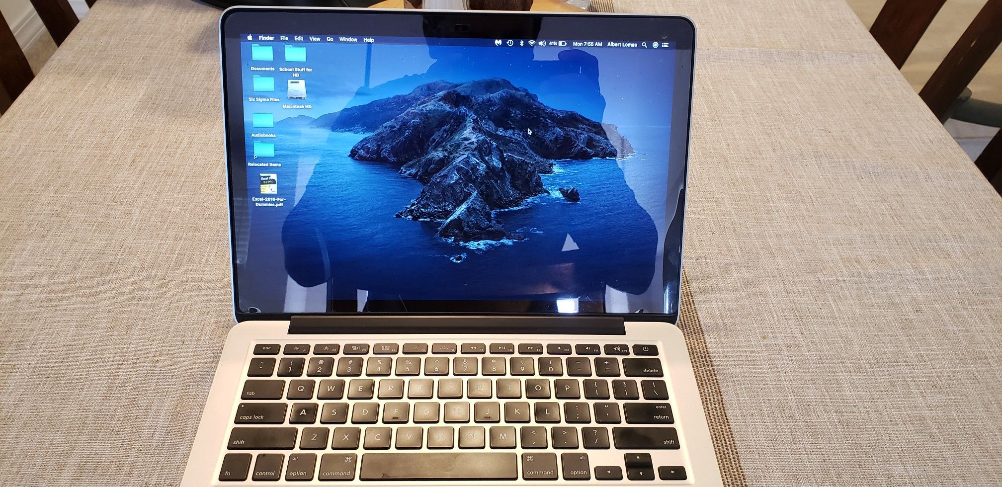 2015 Macbook Pro Retina Display Laptop