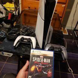 2024 Playstation 5 Slim 1000GB 2nd Edition & 1 Control no Game $400!. Game is $30 extra control $50!. If you broke asF I got PS4 too