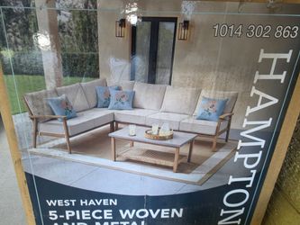 New ! Patio Cushions Hampton Bay