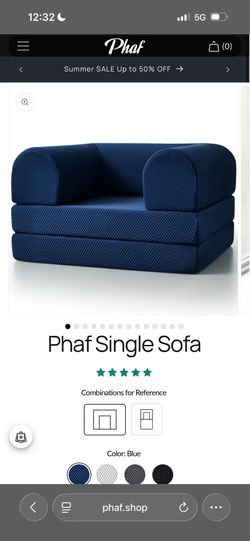 Instant single sofa