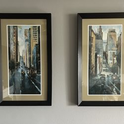 San Francisco Framed Art (2 pieces)