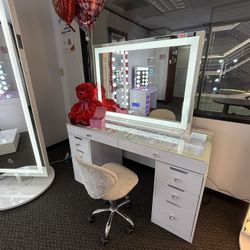 New Led Bluetooth Make Up Vanity W Bluetooth 