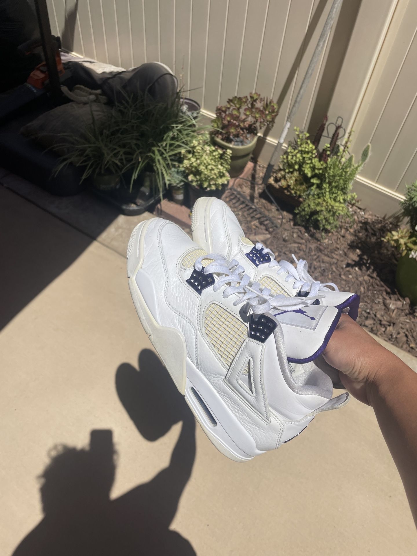 Jordan 4 Metallic Purple Size 9