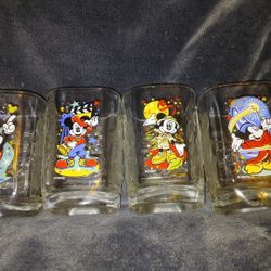 2000 Mcdonald's Walt Disney World Square Glases