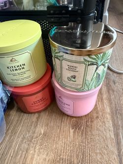 Bath&Body works 3wick candles