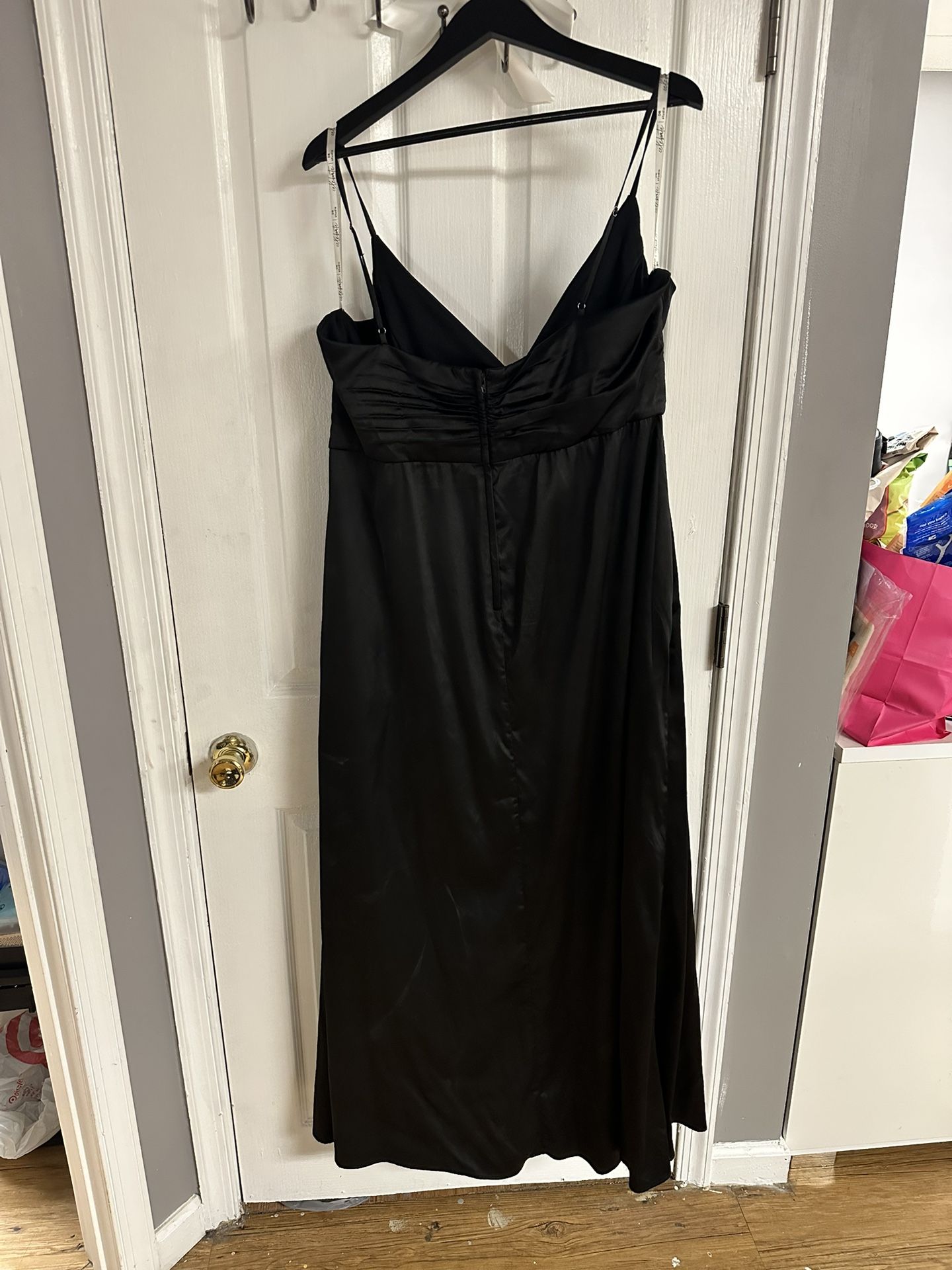 silky brown dress Kashia Draped Satin Maxi | Black Tie Evening Dress | Draped Skirt or any special occasion FTBM Color:Vanilla Max Mara Ribbed One-Shoulder