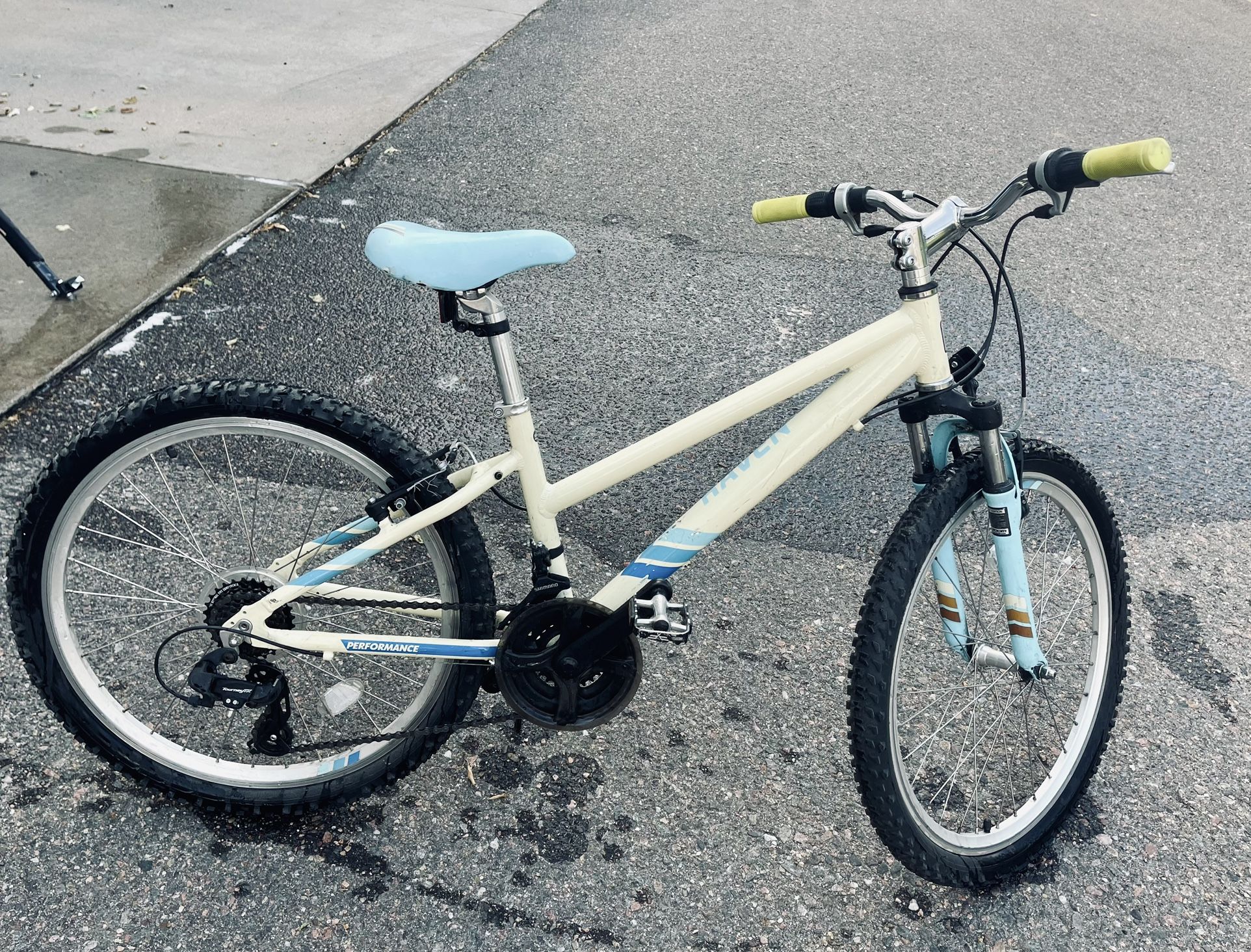 24" Wheel RAVEN Multiple Speed Kids Mountain Bike ~4'9"-5'0"