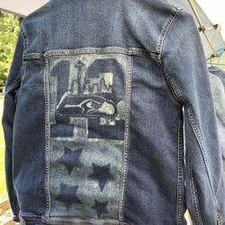 Well Worn Woman Denim Jean Jacket Size M