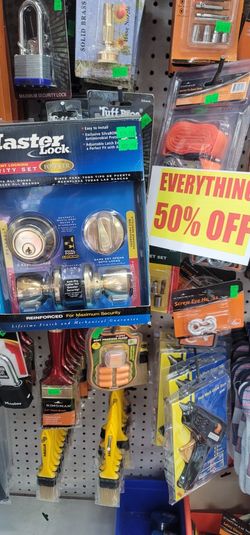 Master Door Lock Dual Security Half Price