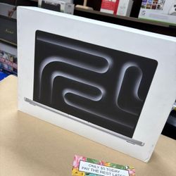 Apple MacBook Pro 14 Inch M3 Pro Laptop New - Pay $1 today and pay the rest later -