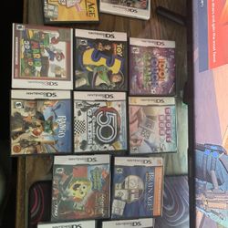 Assortment Of Nintendo Ds Games