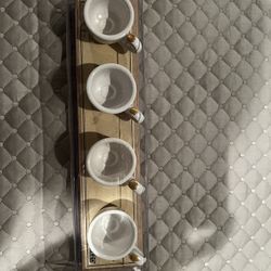 Tea Party Shot Glasses “Vodka Rum Whiskey Tequila”