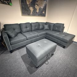 SECTIONAL WITH OTTOMAN