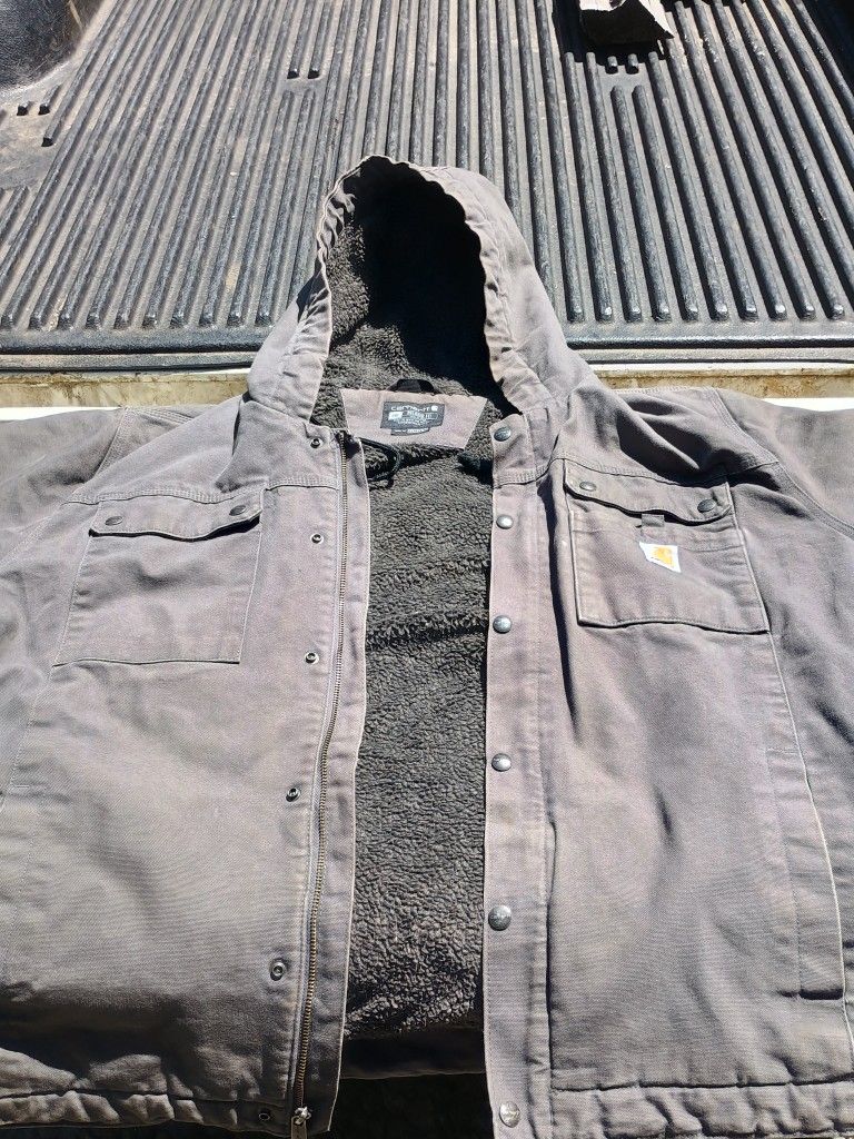 Carhartt Sherpa Lined Rugged Coat