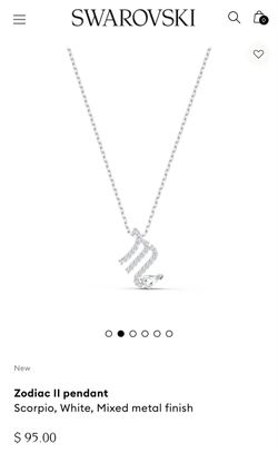 Swarovski Zodiac Pendent 