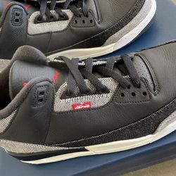 Levi’s X Nike Jordan 3 Retro  Levi’s Black Denim  Size 10.5  IN HAND NOW  Ready to pick-up NEW, In Box.