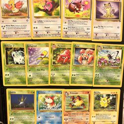 Vintage Pokemon Jungle Mint to Near Mint