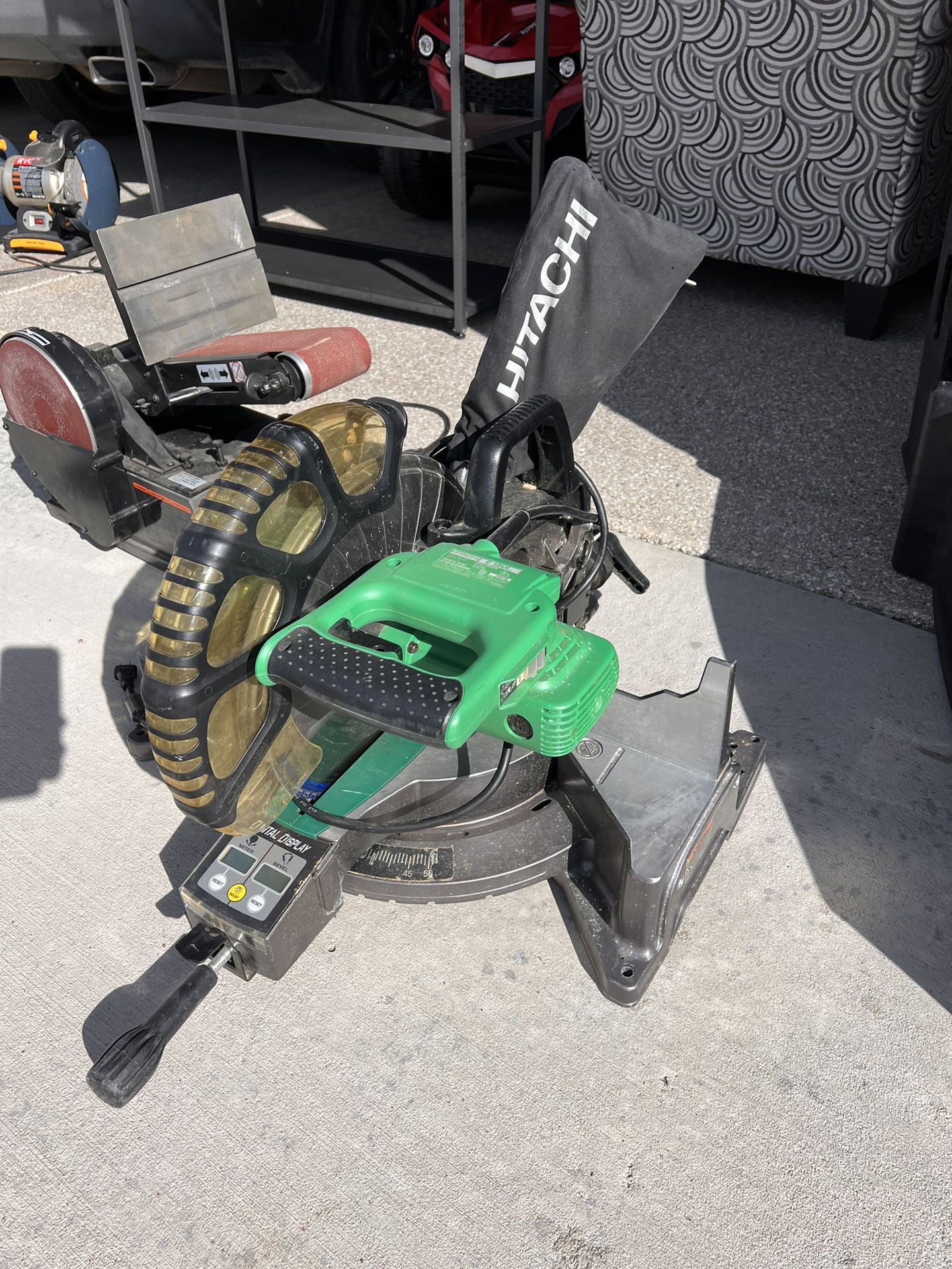 Hitachi C12LC 12” Digital Miter Saw