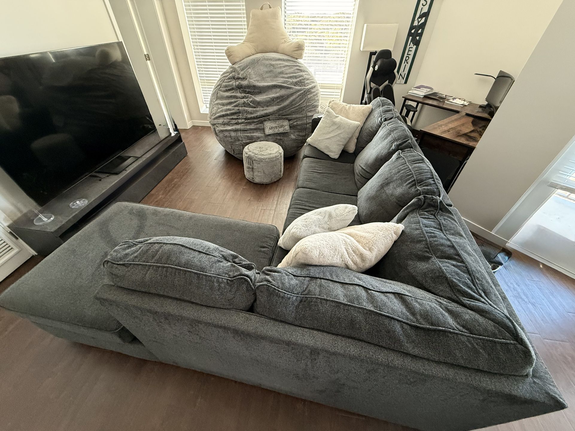 Dark gray Sofa sectional