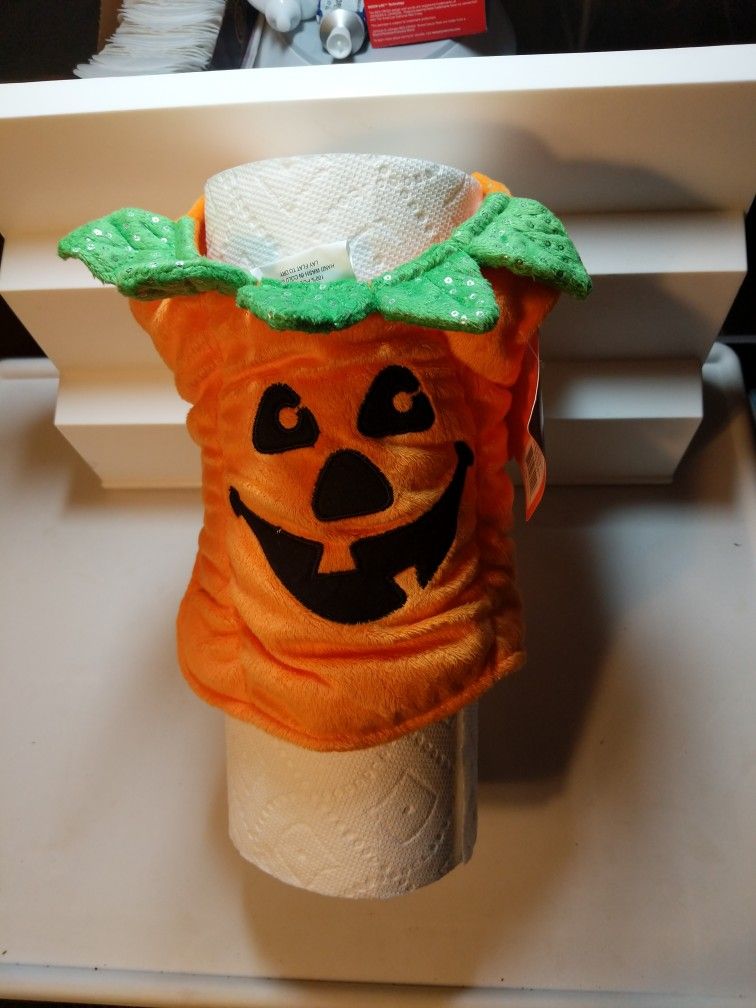 Top Paw Halloween Pumpkin Dog Costume Or Cat Costume - XS - Brand New