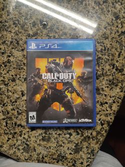 PS4 CALL OF DUTY BLACK OPS 4