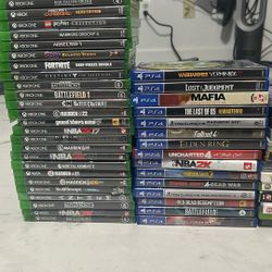 Xbox PS Nintendo Wii Games 