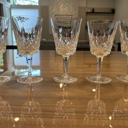 Waterford Lismore Goblets Crystal