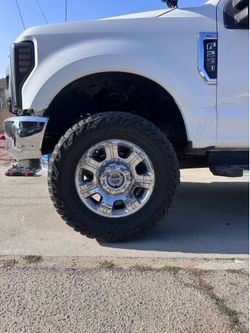 Super duty wheels and tires