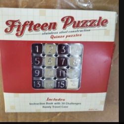 15th Puzzle Game
