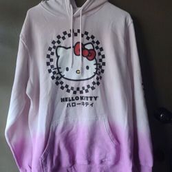 Woman Hello Kitty Pink Hoodie 