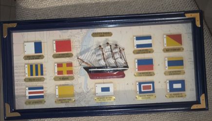 Nautical Shadow Box