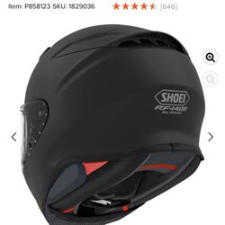 Brand new SHOEI RF-1400 Helmet, XL, Black