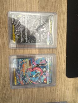Mega Darkrai EX & Mega Greninja EX Pokémon Cards