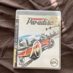 Burnout Paradise Video game For PS3