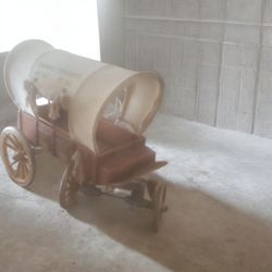 Vintage Covered Wagon Model