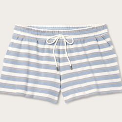 Target x Parke Blue Striped Shorts- MEDIUM 