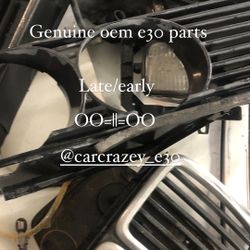 BMW E30 Oem Genuine Oem Parts 