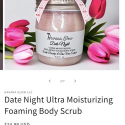 Havana Glow Date Night Ultra Moisturizing Foaming Body Scrub