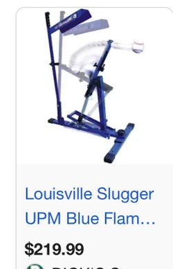 Louisville Slugger UPM Blue Flame Pitching Machine