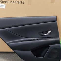 2022 Hyundai Elantra Lt Sd Rear Door Panel OEM Slity Used! 