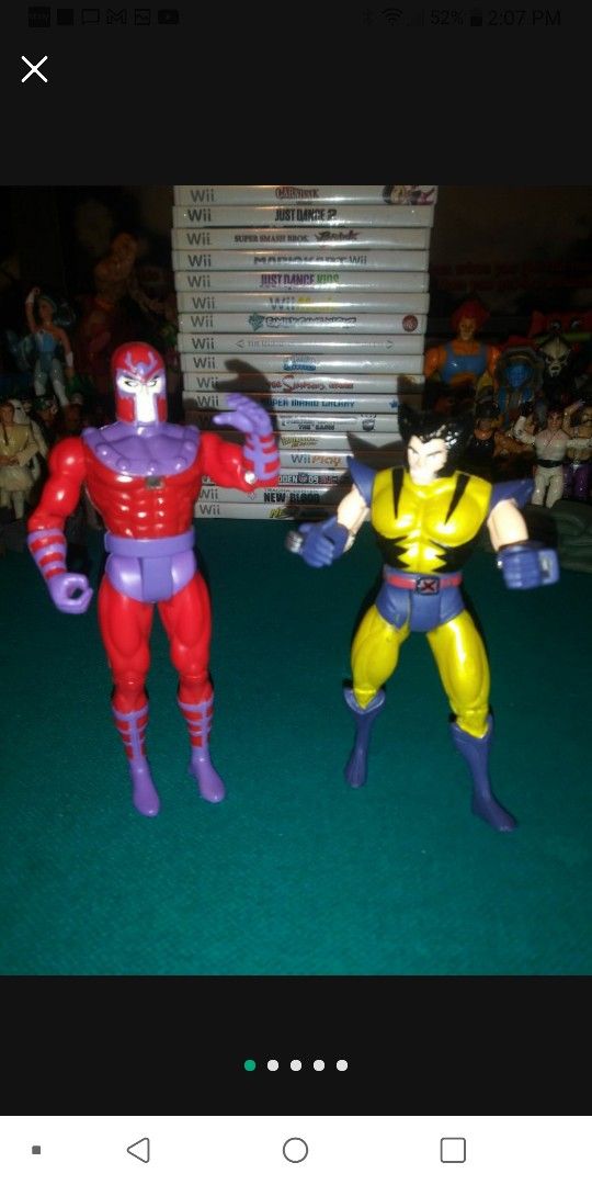 Toy Biz Marvel Wolverine Magneto Vintage (1992)