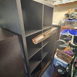 Storage Shelf With Bins Included